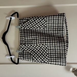 Vintage J Crew Wool Checkered Skirt
